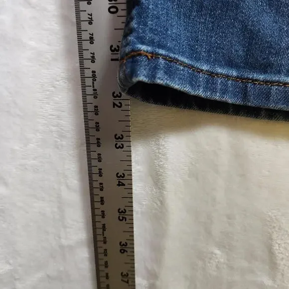 True Nation Relaxed Fit Jeans Mens 44x34 Blue Denim DXL Big & Tall Casual - Picture 5 of 9